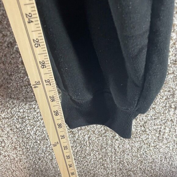 Southpole Pants Mens Large Black Fleece Sweatpants Streetwear Casual Logo Poly - Picture 5 of 11